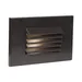 WAC Lighting Horizontal Louvered LED Step and Wall Light - WL-LED120-AM-BZ