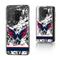 Washington Capitals Galaxy Stripe Clear Ice Case