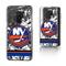 New York Islanders Galaxy Stripe Clear Ice Case