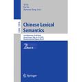 Chinese Lexical Semantics: 23rd Workshop, CLSW 2022, Virtual Event, May 14-15, 2022, Revised Selected Papers, Part II