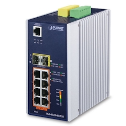PLANET IGS-6325-8UP2S Netzwerk-Switch Managed L3 Gigabit Ethernet (10/100/1000) Power over Ethernet (PoE) Aluminium, Schwarz Image
