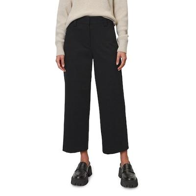 Webhose MARC O'POLO, Damen, Gr. 40, N-Gr, schwarz, Obermaterial: 63% Baumwolle, 32% Polyamid, 5% Elasthan, casual, Hosen, in klassischen Form Image