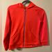 Under Armour Shirts & Tops | Girls Under Armour All-Season Gear Red Fleece Lined Hoodie Size Medium | Color: Red | Size: Mg