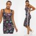 Adidas Dresses | Adidas Originals Floral Tank Dress Poisonous Garden Slim Tank Dress L | Color: Black/Purple | Size: L