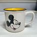 Disney Dining | Disney Zak! Mickey Mouse Coffee Cup Mug 16oz/473ml New W/ Sticker Tag On Bottom | Color: Cream/Yellow | Size: Os