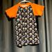 Disney Shirts & Tops | Disney Boys Or Girls Nightmare Before Christmas Nbc Raglan T-Shirt Size 8/9 | Color: Black/Orange | Size: 8b