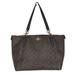 Coach Bags | Coach Bag Signature Ava Tote Shoulder Bag | Color: Black/Brown | Size: Os