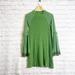 Free People Dresses | Free People Zou Bisou Green Knit Mini Dress | Color: Green/Pink | Size: Xs