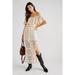 Free People Dresses | Free People Spell Iluka Crochet Midi Dress Size Medium Knit Stretchy Dress | Color: Cream | Size: M