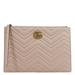 Gucci Bags | Gucci Gg Marmont Quilted Leather Zip Pouch Bag Pink | Color: Pink | Size: Os
