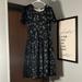 Lularoe Dresses | Lularoe Amelia Dress Size Large | Color: Black/Blue | Size: L