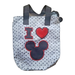 Disney Bags | Disney I Heart Mickey Tote Bag With Black Polka Dots Zipper With Tag | Color: Black | Size: Os