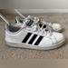 Adidas Shoes | Adidas Cf Advantage Cloudfoam Sneakers Sz 9.5 | Color: White | Size: 9.5