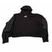 Nike Tops | Nike Nsw Sportswear Essential Cropped Hoodie Ct6325-010 Women's Size 2xl | Color: Black/White | Size: 2x