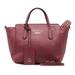 Gucci Bags | Gucci Swing Tote Handbag Shoulder Bag 368827 Pink Leather Ladies | Color: Pink | Size: Os