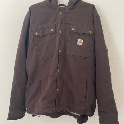 Carhartt Jackets & Coats | Carhartt Bartlett Jacket | Color: Brown/Cream | Size: Xl