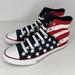Converse Shoes | Converse Made In Usa Rw&B Flag High-Top Sneakers Junior Size 6 Women's Size 7.5 | Color: Blue/Red | Size: 7.5