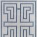 Novak Indoor/Outdoor Rug - Blue, 2'7" x 7'3" - Frontgate