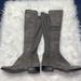 Michael Kors Shoes | Michael Kors Grey Suede Knee Boots | Color: Gray/Silver | Size: 7.5