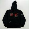 Under Armour Shirts | Under Armour Usmc United States Marine Corps Men's Hoodie Size M | Color: Black | Size: M