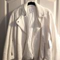 Nine West Jackets & Coats | Moto Jacket | Color: Cream | Size: M