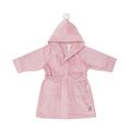 Konny Kids Bathrobes, Hooded Towel, Oeko-TEX Certified Bathrobes, Ultra Soft, Quick-Dry Washcloth for 3-5Y Baby Boys & Girls(Free Size, Pink)