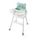 4in1 Portable Baby Toddler High Chair Infant Child Feeding Seat Height Adjustabl Infant Feeding Seat Table+Tray for 6 Months to 5 Years Old (Green)