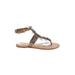 Sam Edelman Sandals: Tan Shoes - Women's Size 8 1/2 - Open Toe