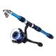 Fishing Rod Spinning Fishing Rod and Reel Combo1.8M Telescopic Rod with 5.2:1 3BB Reel Max Drag 5kg Full Fishing Kit Fishing Combos (Color : A)