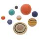 ibasenice 2 Sets Planet 3d Model Toy Models Moon Ball Diorama Kit Solar System Model Kit Solar System Kit Solar System for Kids Planets for Kids Planet Model Vinyl Puzzle Ornaments