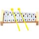 ibasenice 4 Sets Piano Knocking Toy Child Music Toy Musical Instrument Toy Toys for Infants Kids Keyboard Children Percussion Toy Toddle Percussion Simple Xylophone Toddler Wooden