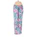 Lilly Pulitzer Casual Pants - High Rise: Blue Bottoms - Women's Size X-Small
