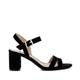 Dune Ladies Wide Fit MERISA Wide-Fit Block-Heel Sandals Size UK 8 Block Heel Heeled Sandals
