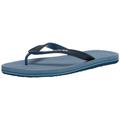 Quiksilver Men's Haleiwa Core 3 Point Flip Flop Athletic Sandal, Blue/Grey/Blue 241, 11 UK