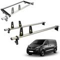 NANNUT Aluminium, 2pcs Car Roof Rack, Cross Bars Railing Carrier, For Peugeot Expert 2016-2023, Load Carrier, Lockable Bike Luggage Rack, Support Rails Travel Accessories