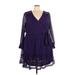 City Chic Casual Dress: Purple Dresses - Women's Size 22 Plus