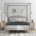 Canopy Platform Bed with Headboard and Footboard,With Slat Support Leg