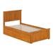 AFI Nantucket Size Platform Bed with Matching Footboard & Storage Drawers