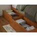 Nantucket Platform Bed with Footboard and Storage Drawers