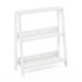Furinno Ladder Bookcase Display Shelf, 3-Tier, Espresso