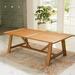 Cambridge Casual Valley Teak Wood Dining Table - Natural