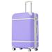 24 IN Luggage 1 Piece with TSA lock , Spinner Wheels,Purple