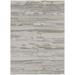 HomeRoots 10' X 14' Ivory Tan And Brown Abstract Power Loom Distressed Stain Resistant Area Rug - 168