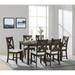Picket House Furnishings Brooke 60"7PC Counter Set in Espresso