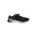 Nike Sneakers: Black Color Block Shoes - Women's Size 7 1/2 - Round Toe