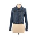 Old Navy Denim Jacket: Blue Jackets & Outerwear - Women's Size Large