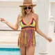 Cover-Up de plage en crochet amissié pour femmes vêtements de plage sexy bikini maillots de bain