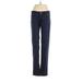 Lilly Pulitzer Casual Pants - Low Rise Straight Leg Boyfriend: Blue Bottoms - Women's Size 00