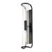 Hudson Valley Lighting Fillmore 2 LIGHT WALL SCONCE Glass/Metal in Black | 26.25 H x 5.5 W x 5.5 D in | Wayfair 8926-OB