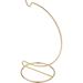 The Holiday Aisle® Twisted Ornament Stand, 11" H x 5.125" W x 5.125" D Metal in Yellow | 11 H x 5.125 W x 5.125 D in | Wayfair